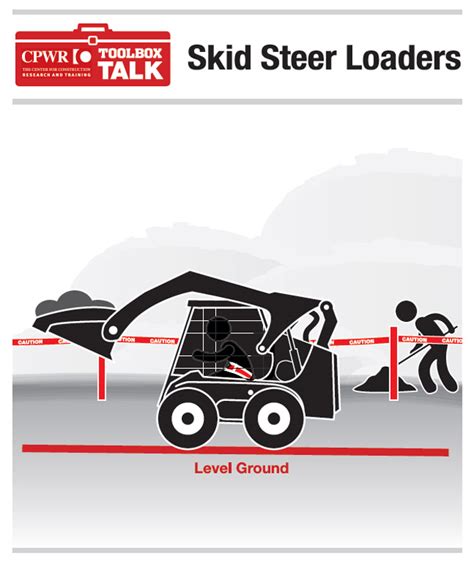 skid steer toolbox talk|skid steer safety.